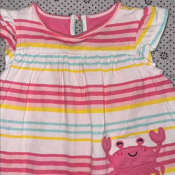 🛍PRETTY LITTLE GIRLS ROMPER SIZE 6-9 MONTHS 🛍 - Picture 2 of 6